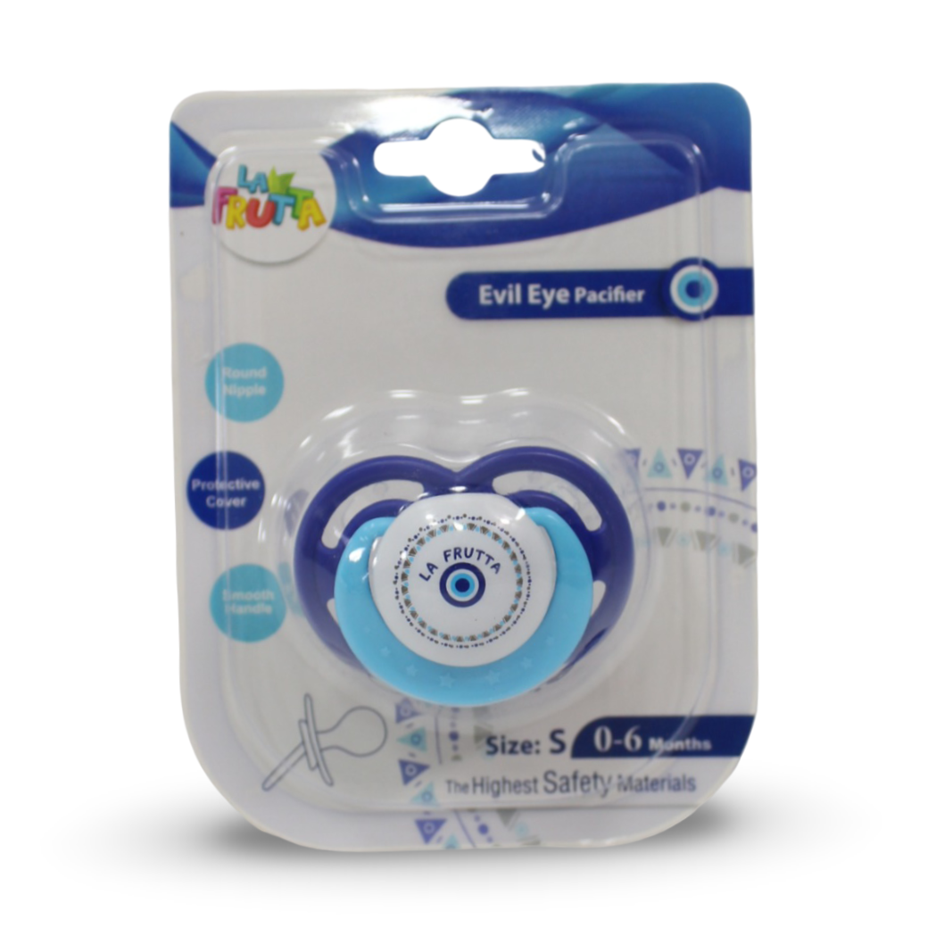 La Frutta Evil Eye Pacifier 0-6m – Blue