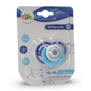 La Frutta Round Pacifier with Protective Cover – Blue (6-18m)
