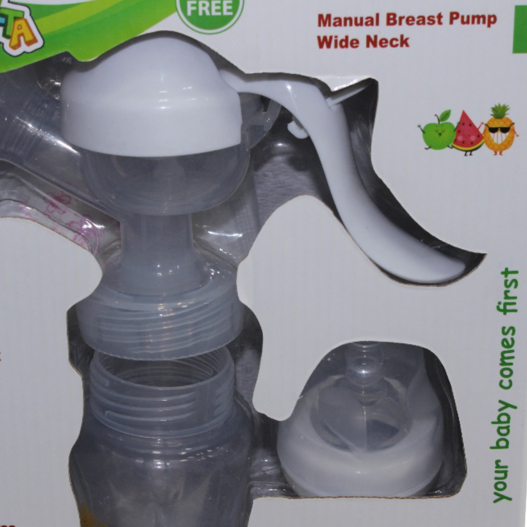 La Frutta Manual Breast Pump Wide Neck