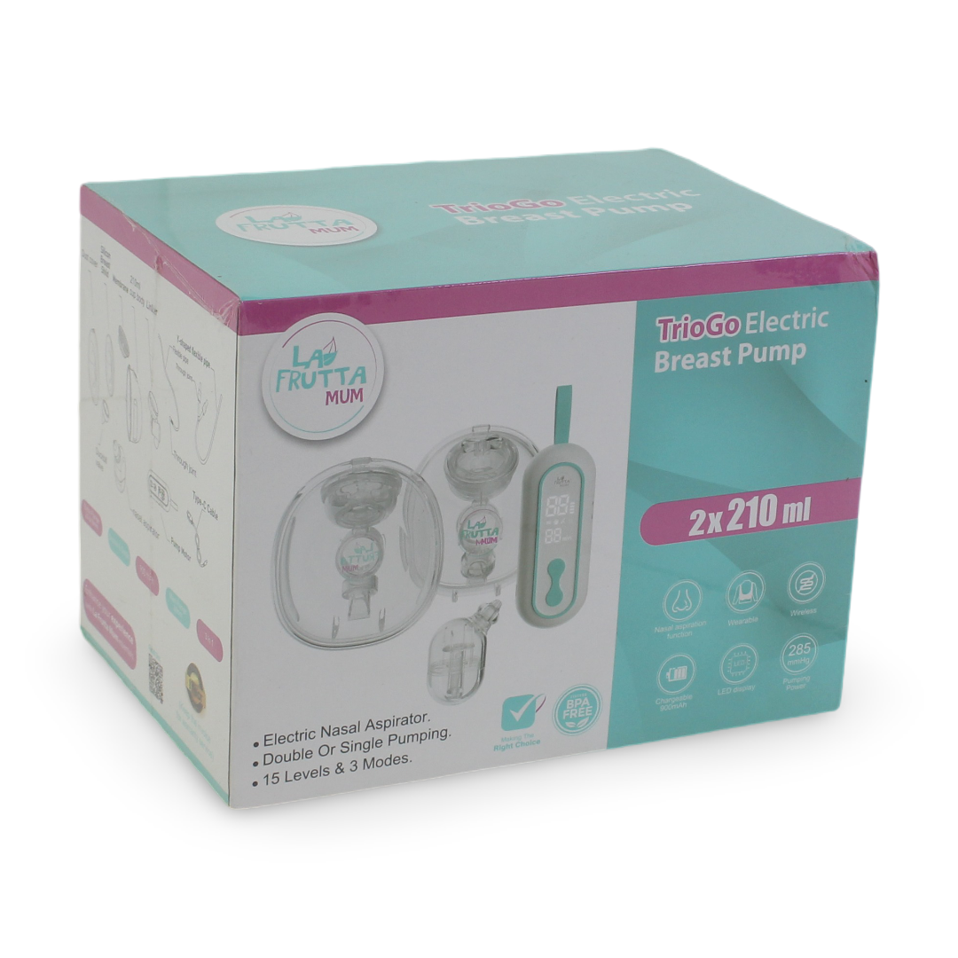 La Frutta Mum TrioGo Electric Breast Pump 2x210ml - Baby Essentials