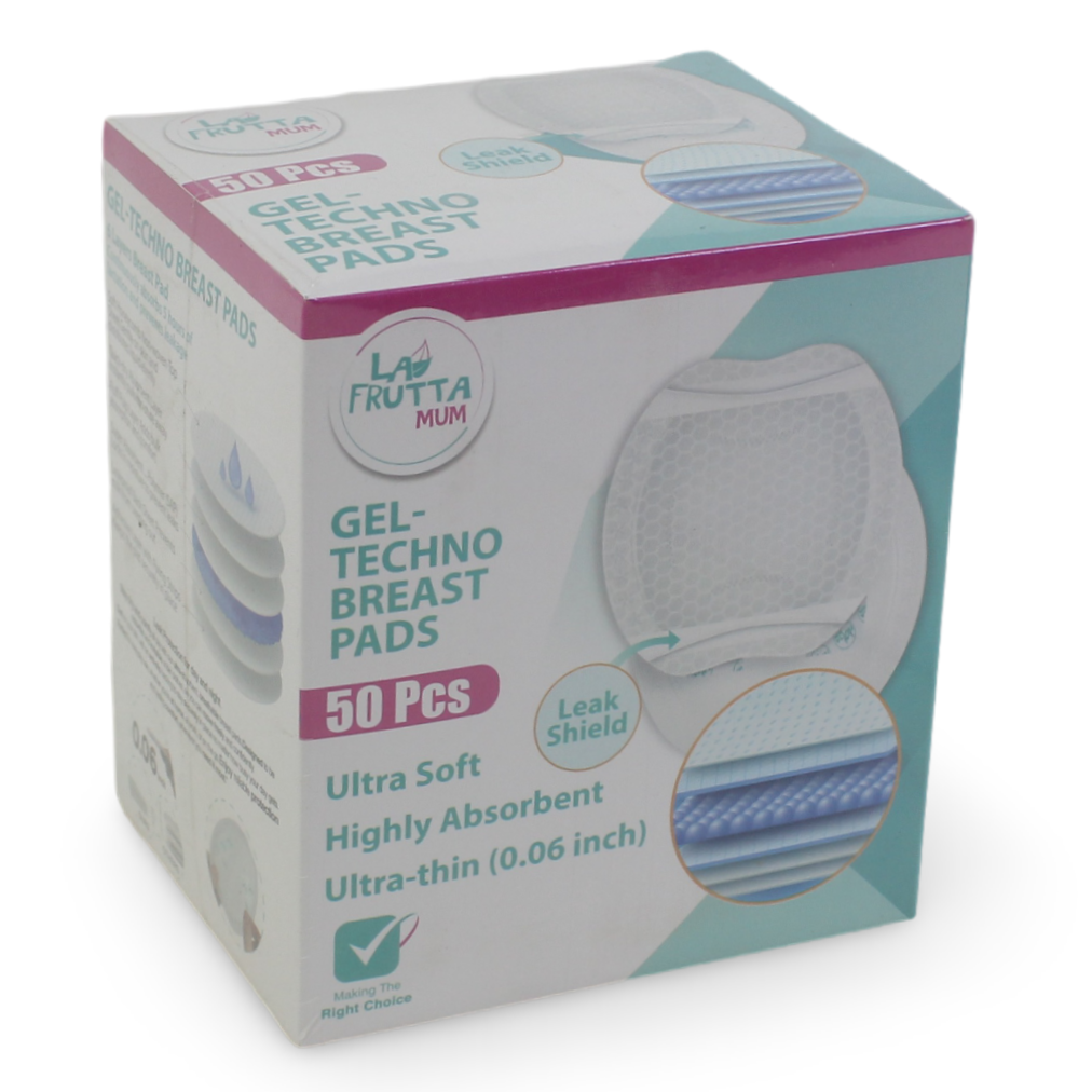 La Frutta Mum Gel-Techno Breast Pads – 50 Pcs