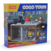 Cogo Town Police Force Transport Building Block Set – 222 Pcs