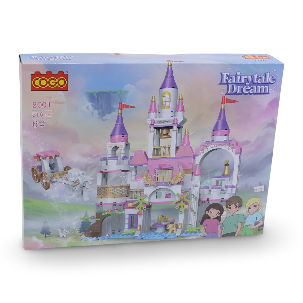 Cogo Fairytale Dream Castle Building Blocks Set – 516 Pieces