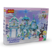Cogo Fairytale Dream Ice Castle Building Block Set - 477 Pcs