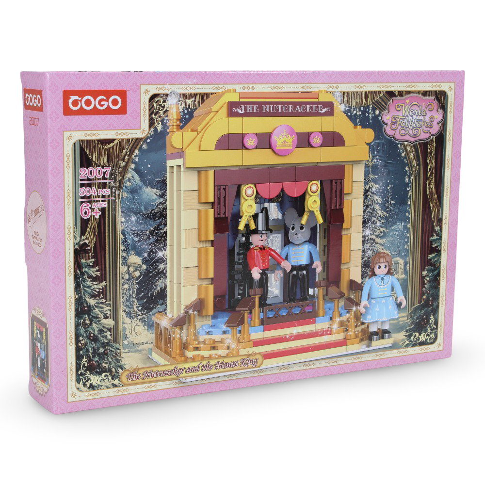Cogo Nutcracker and Mouse King Building Block Set – 504 Pcs