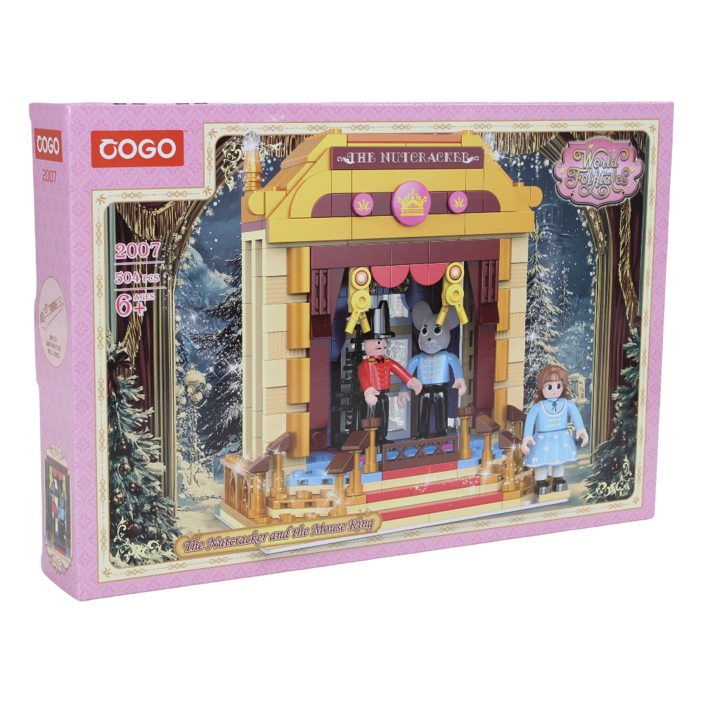 Cogo Nutcracker and Mouse King Building Block Set – 504 Pcs