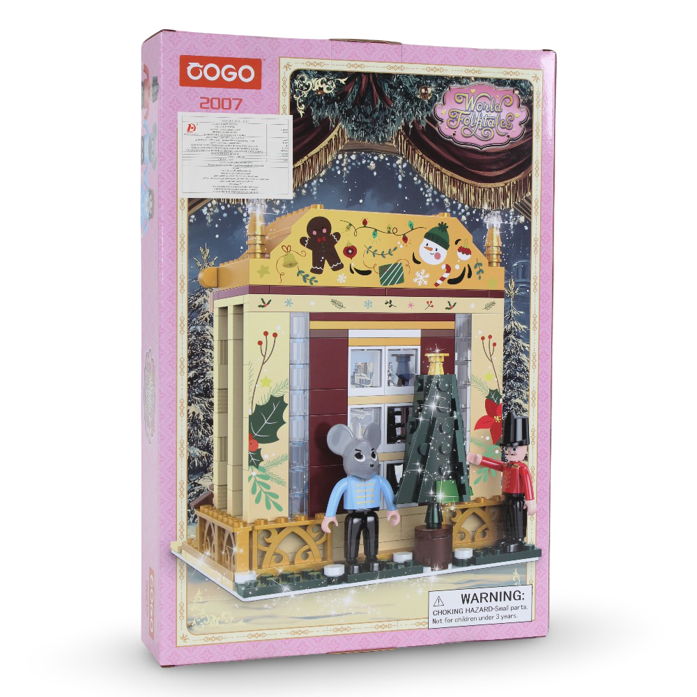 Cogo Nutcracker and Mouse King Building Block Set – 504 Pcs