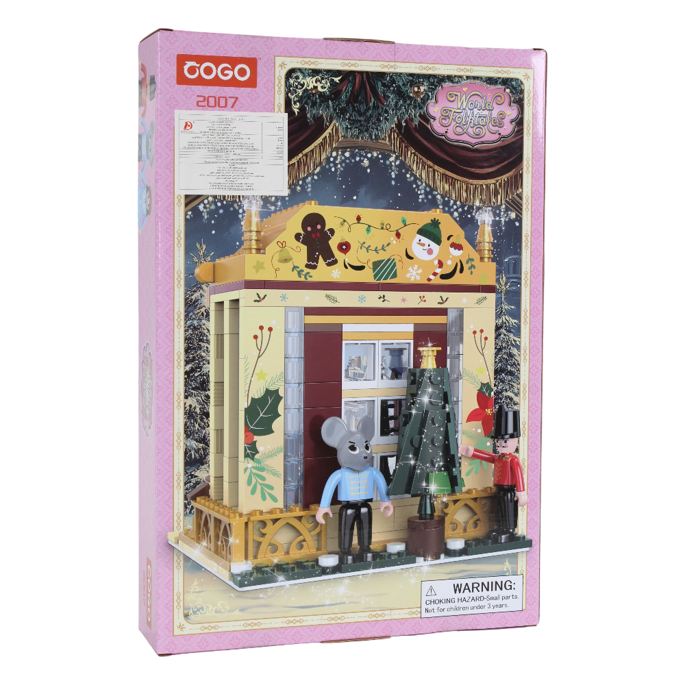 Cogo Nutcracker and Mouse King Building Block Set – 504 Pcs