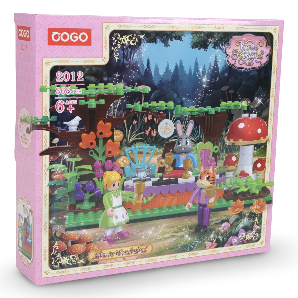 Cogo Alice in Wonderland Building Block Set – 368 Pcs
