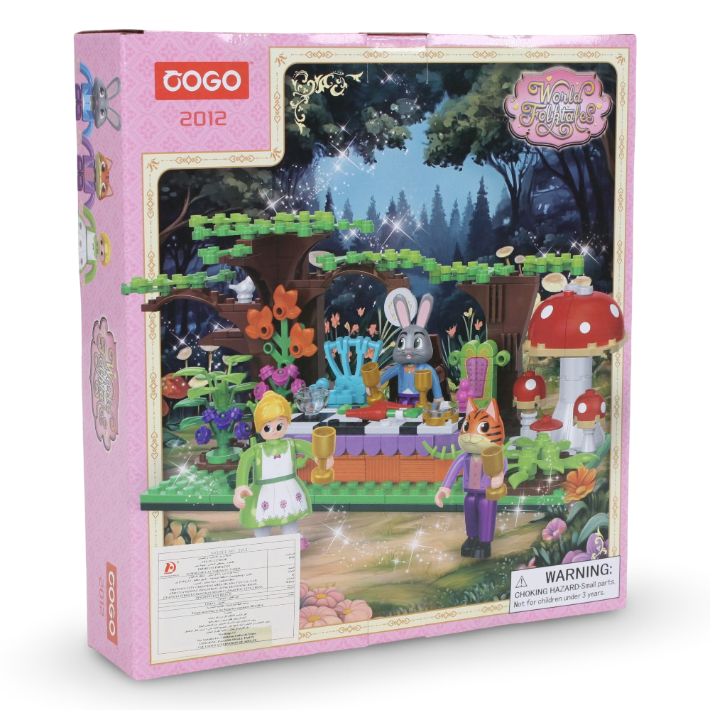Cogo Alice in Wonderland Building Block Set – 368 Pcs