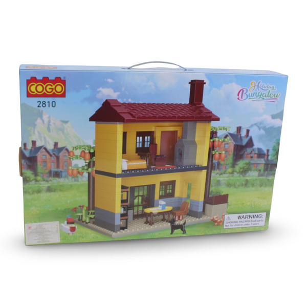 Cogo Holiday Camper Van Trip Building Blocks Set – 798 Pieces