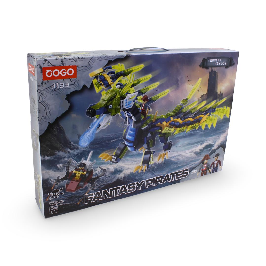 Cogo Fantasy Pirates Building Block Set – 952 Pcs