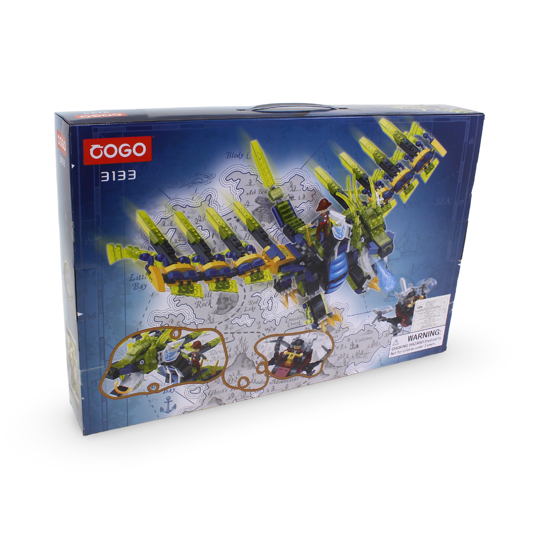 Cogo Fantasy Pirates Building Block Set – 952 Pcs