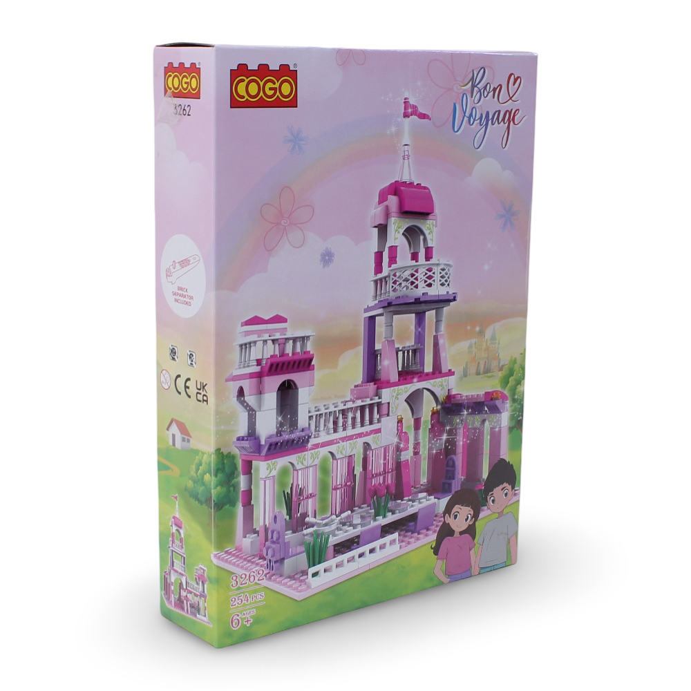 Cogo Bon Voyage Building Blocks Set – 254 Pieces