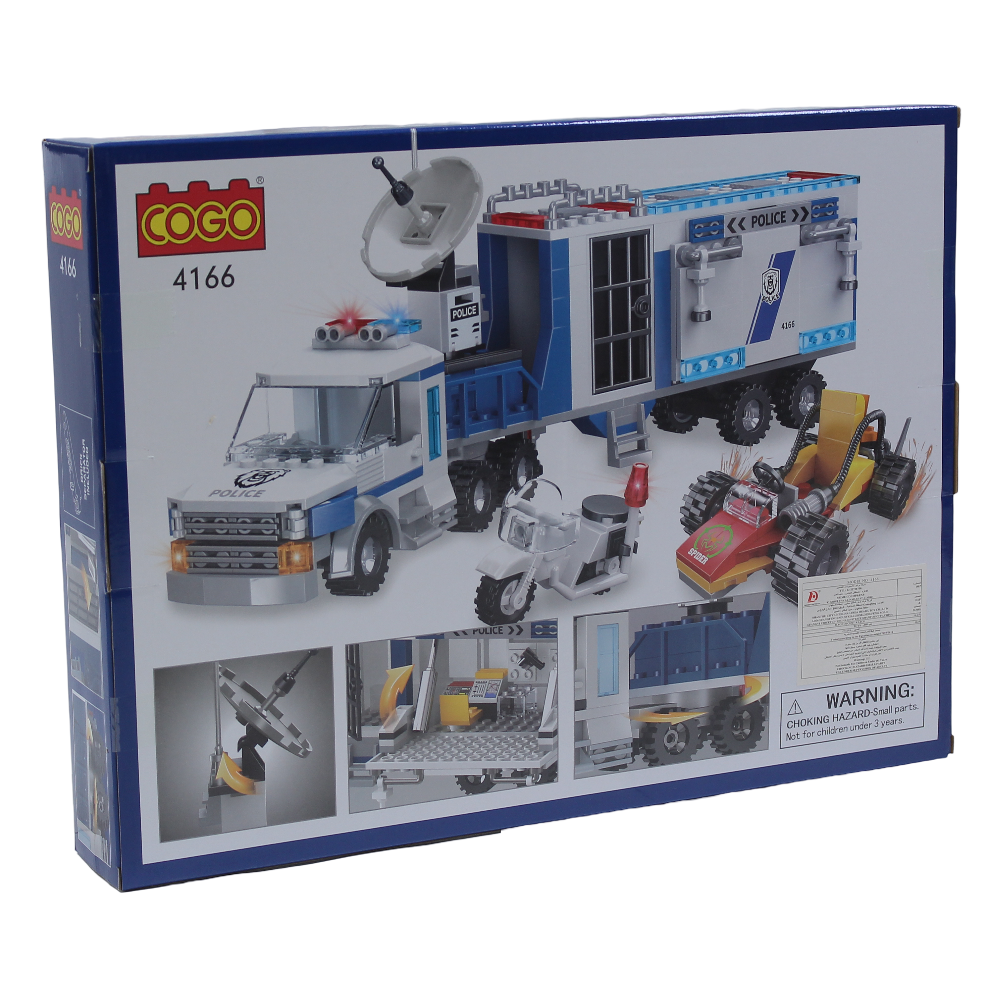 Cogo Police Force Building Block Set – 406 Pcs
