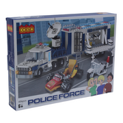 Cogo Police Force Building Block Set – 406 Pcs