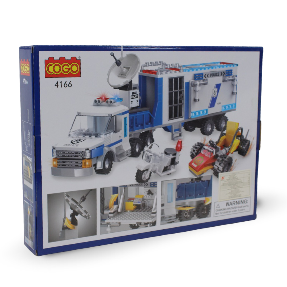 Cogo Police Force Building Block Set – 406 Pcs