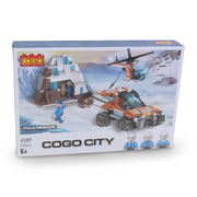 Cogo City Pole Rescue Building Blocks Set – 378 Pieces