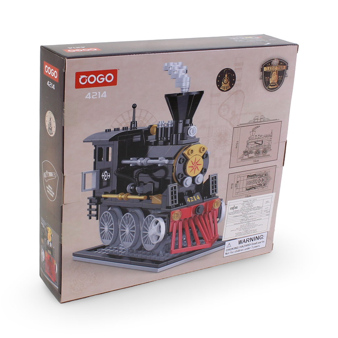 Cogo Steam Train Building Blocks Set – 246 Pcs