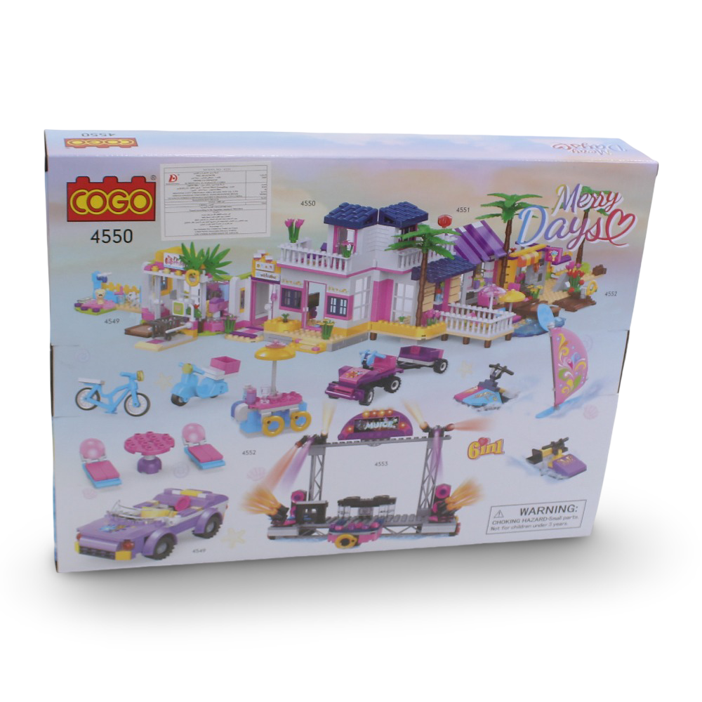 Cogo Merry Days Dream House Building Blocks Set – 360 Pieces