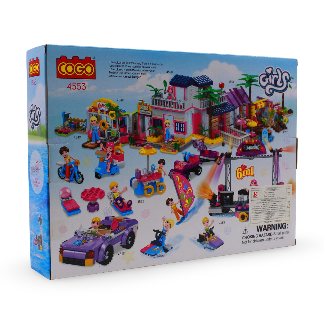 Cogo "Concert Hall" Building Block Set – 297 Pcs