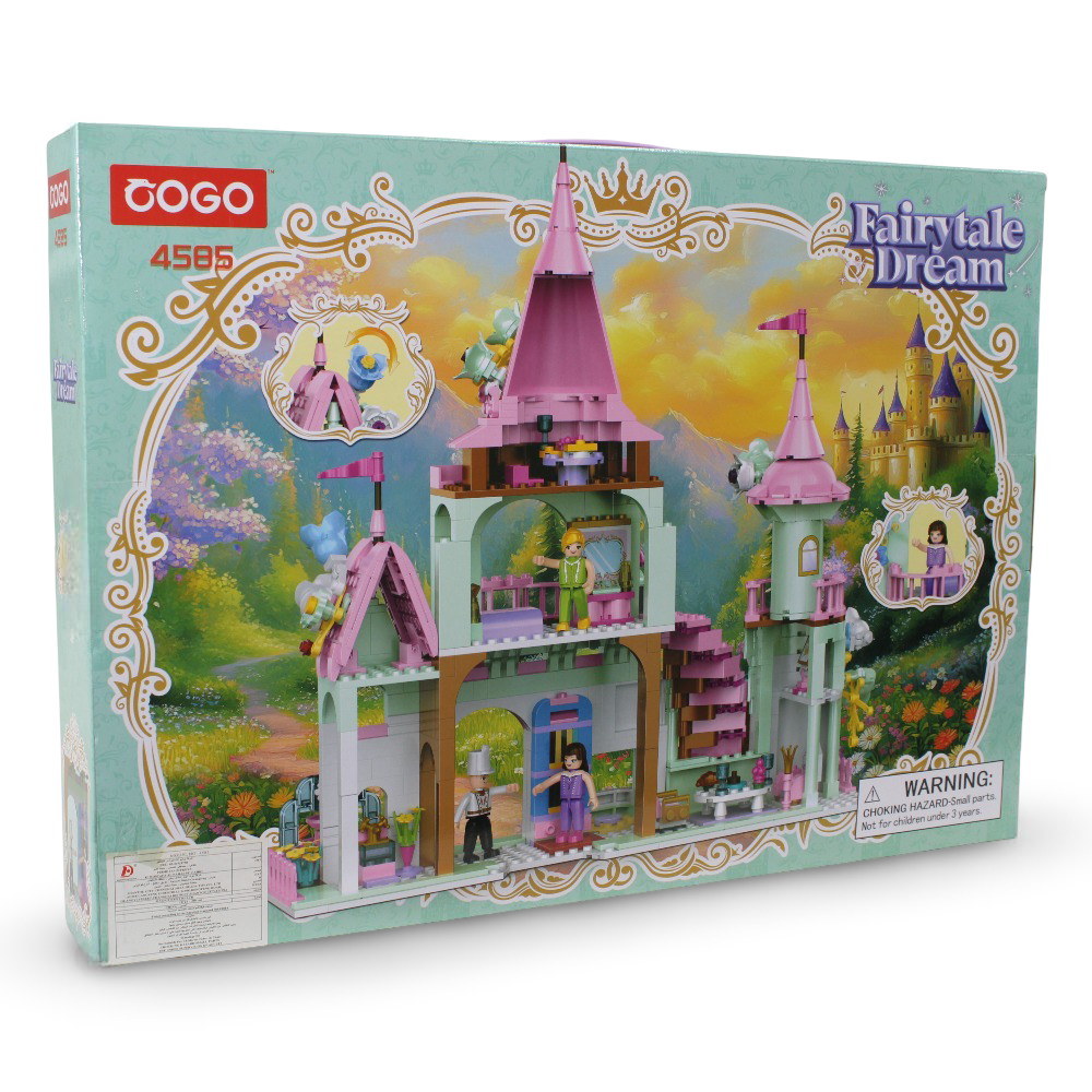 Cogo Fairytale Dream Castle Building Block Set – 738 Pcs