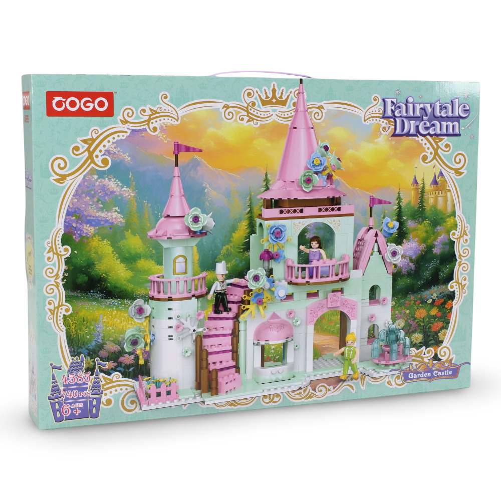 Cogo Fairytale Dream Castle Building Block Set – 738 Pcs