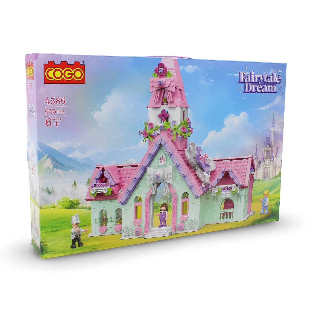 Cogo Fairytale Dream Building Block Set – 945Pcs