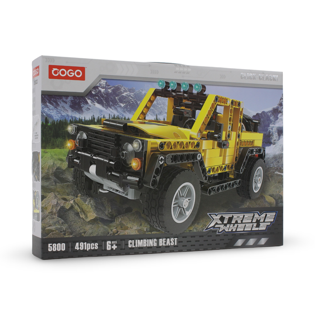 Cogo Tech-Storm "Climbing Beast" Off-Road Vehicle – 491 Pcs