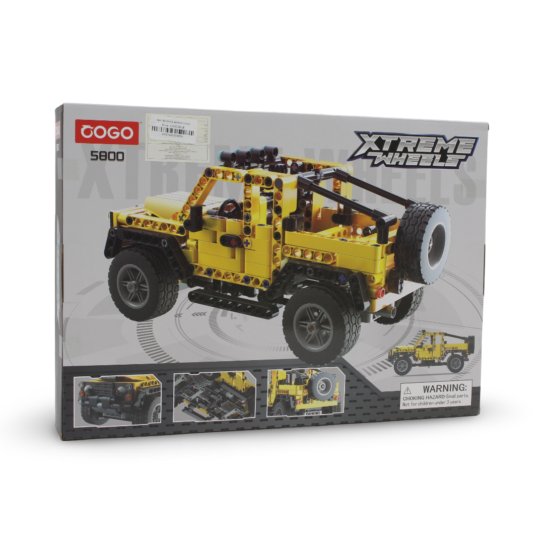Cogo Tech-Storm "Climbing Beast" Off-Road Vehicle – 491 Pcs