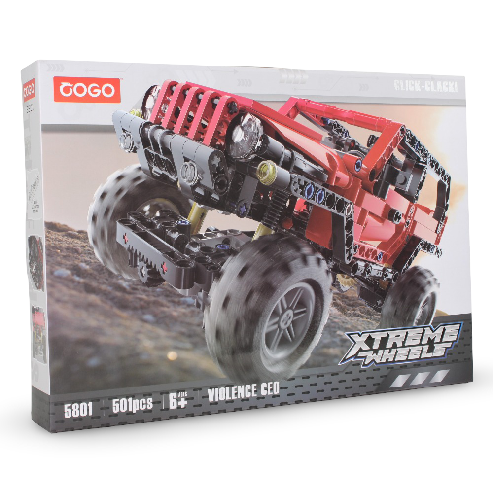 Cogo Off-Road Jeep Building Block Set – 501 Pcs