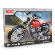 Cogo Xtreme Wheels Heavy Motorcycle Building Block Set – 573 Pcs