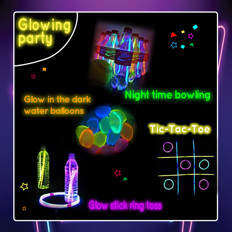 Glow-in-the-Dark Eye Glasses
