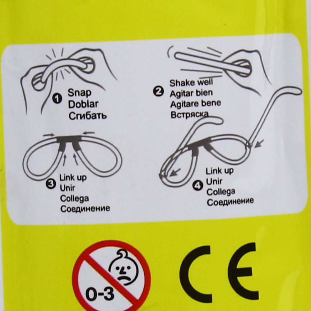 Glow-in-the-Dark Eye Glasses