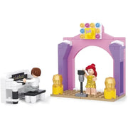 Sluban Girls Dream Music Stage Bricks Set - 109 Pcs