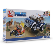 Sluban Police Off-Road Vehicle Building Blocks Set - 106 Pcs