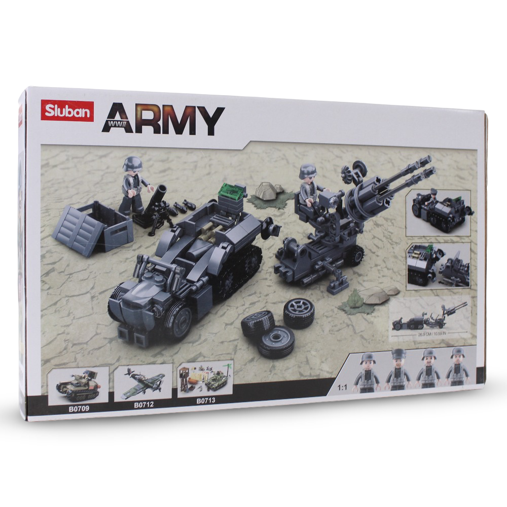 Sluban 4-in-1 WWII German Army - 368Pcs