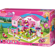 Sluban Girls Dream Play House Building Blocks Set - 896 Pcs