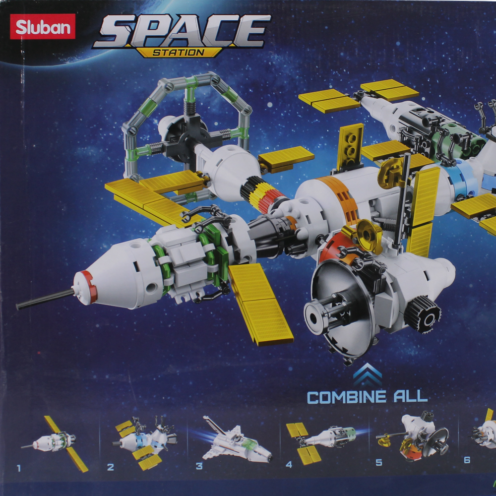 Sluban International Space Station Building Blocks Set - 512 Pcs