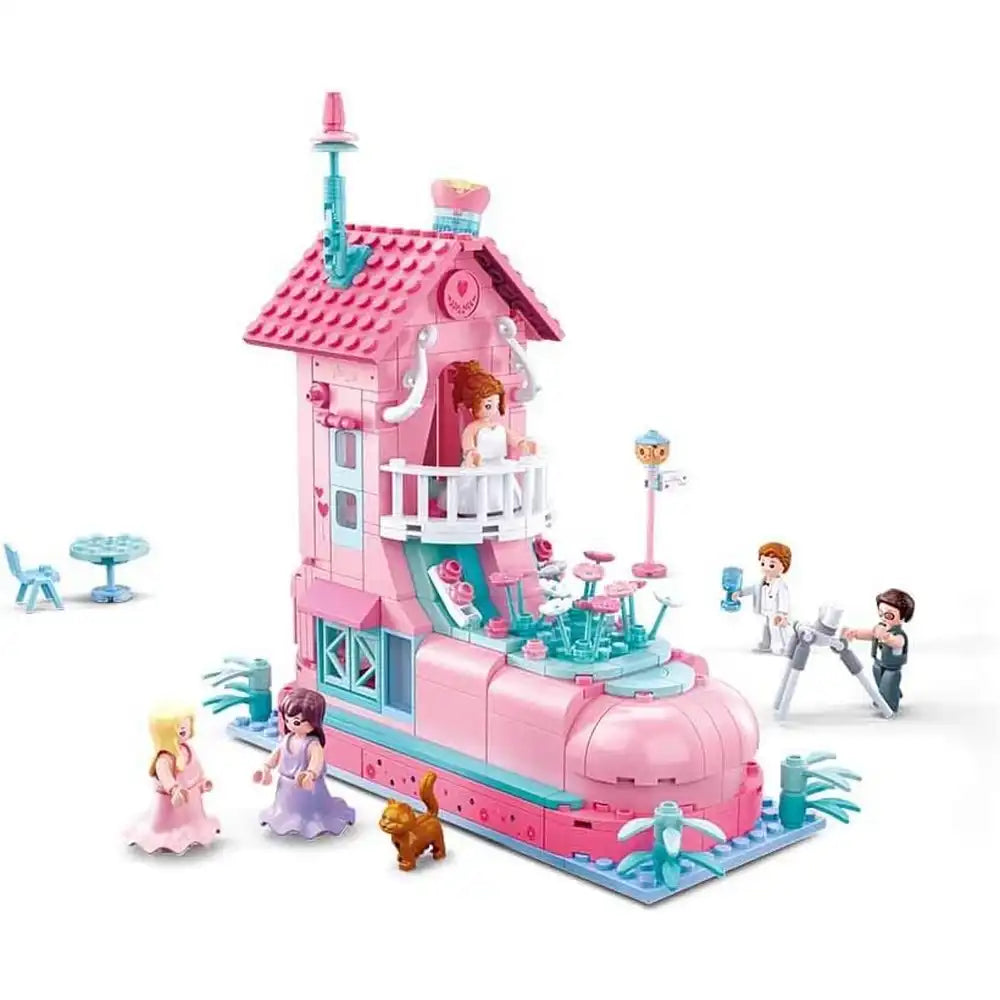 Sluban Girls Dream Wedding Room Building Blocks Set – 398 Pcs