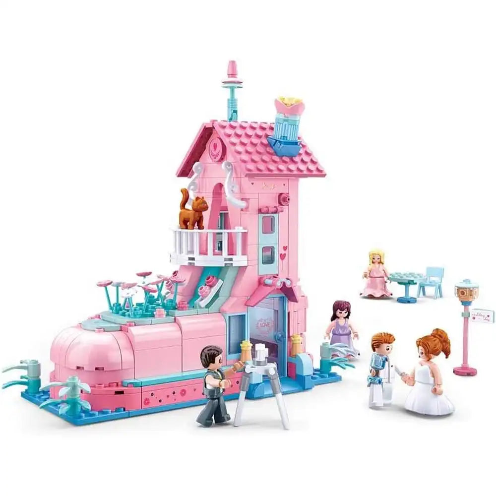 Sluban Girls Dream Wedding Room Building Blocks Set – 398 Pcs