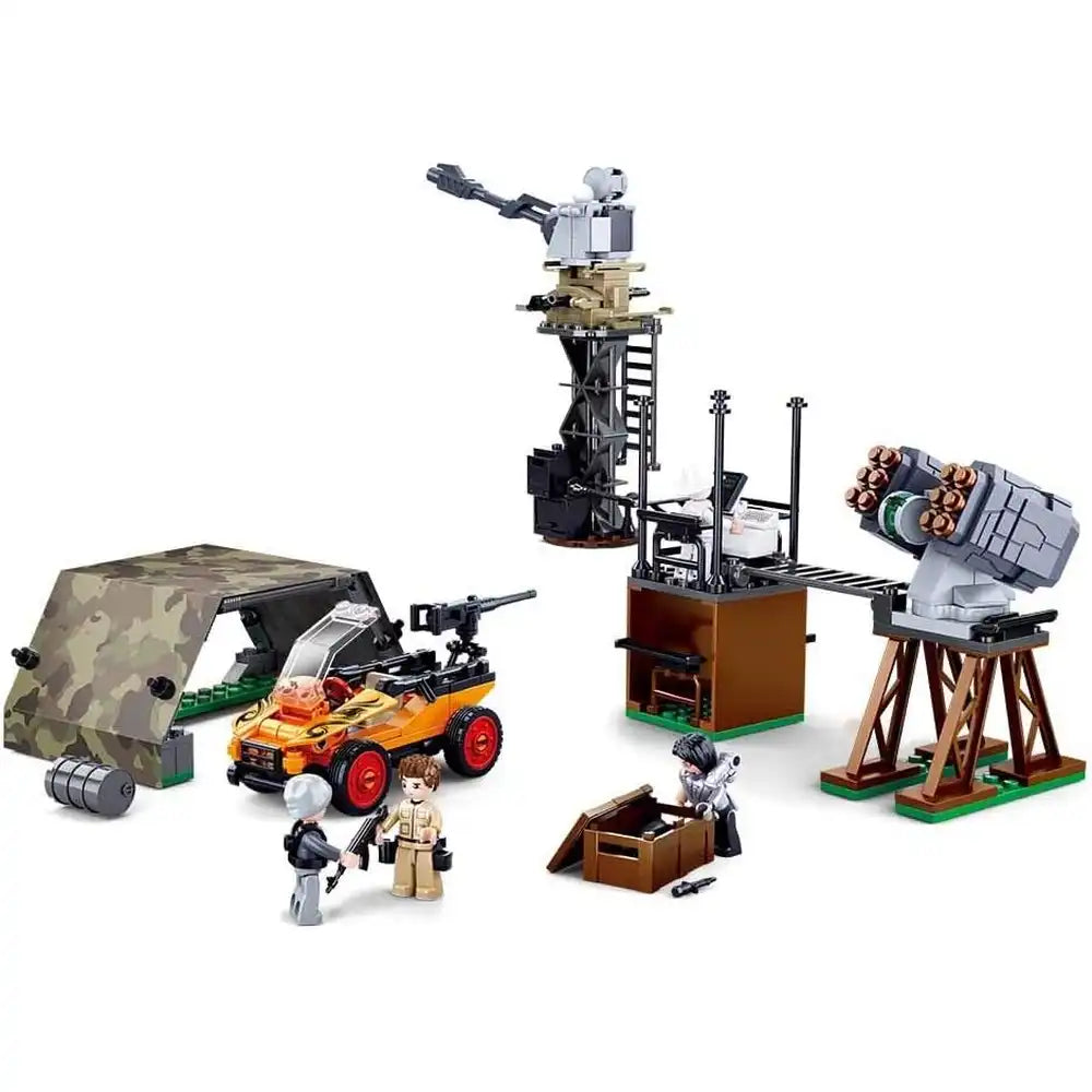 Sluban Police Den Attack Building Blocks – 830 Pieces