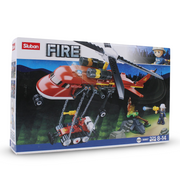 Sluban Fire Helicopter Building Blocks Set – 325 Pieces