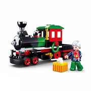 Sluban Town New Year Train Building Blocks Set - 156 Pcs