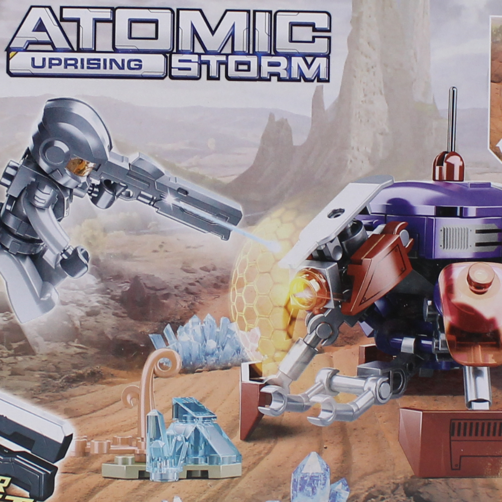 Sluban Atomic Uprising Storm Command Robot Building Blocks Set - 118 Pcs