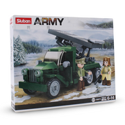 Sluban Army WWII Modern Battle of Budapest Russian Missile Guns Blocks Set - 201Pcs