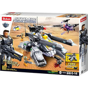 Sluban Atomic Uprising Storm Advanced Military Vehicle Kit Building Blocks Set - 939 Pcs