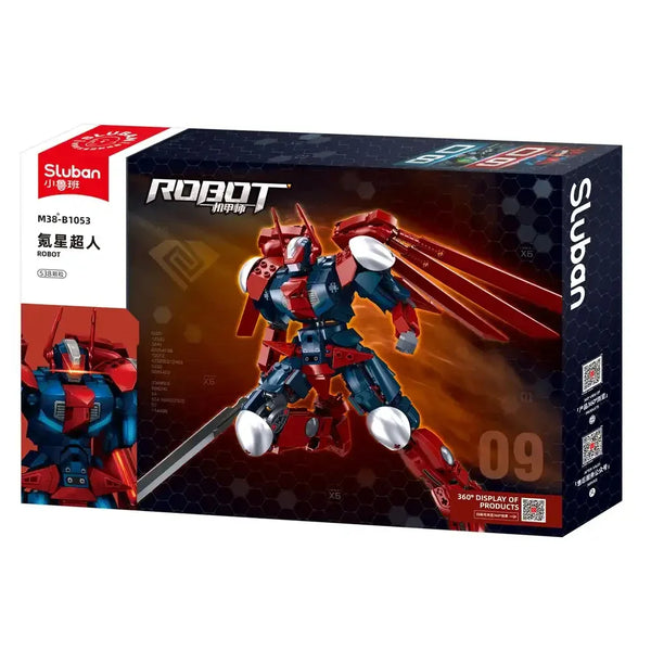 Sluban Robot Kryptonian Warrior Building Blocks Set – 538 Pcs