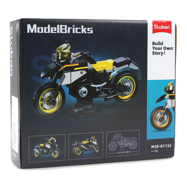 مكعبات بناء سلوبان دراجة نارية R1250 GS - 200 قطعة