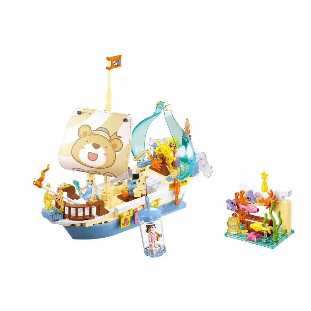 Sluban Girls Dream Treasure Hunt Boat - 287Pcs